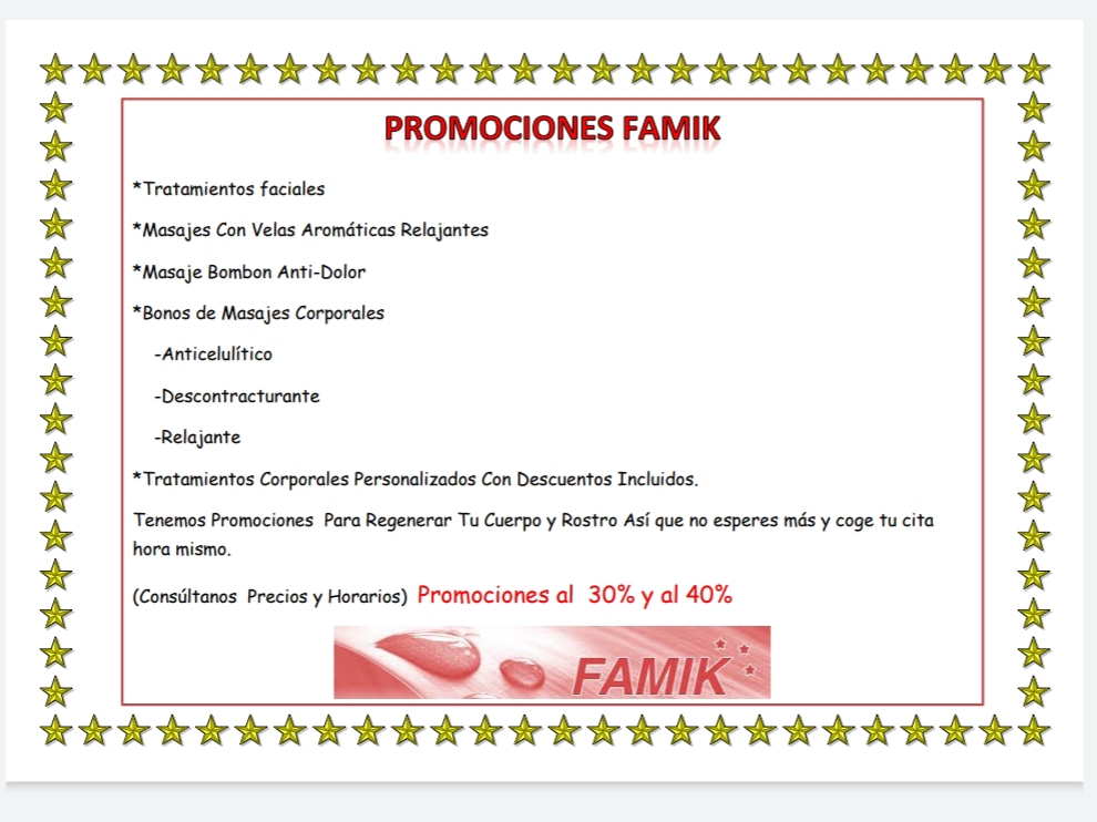 PROMOCIONES VERANO